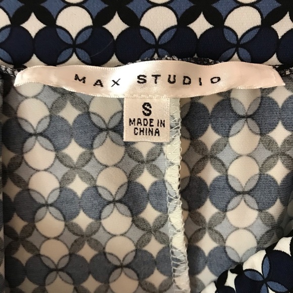 Max studio women’s skirt blue and black S - Picture 4 of 4